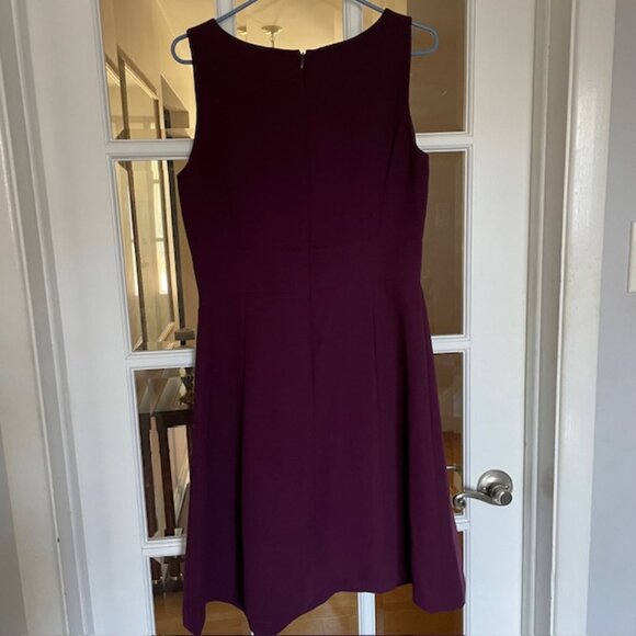 Tahari Arthur S Levine Plum Dress - Picture 3 of 4